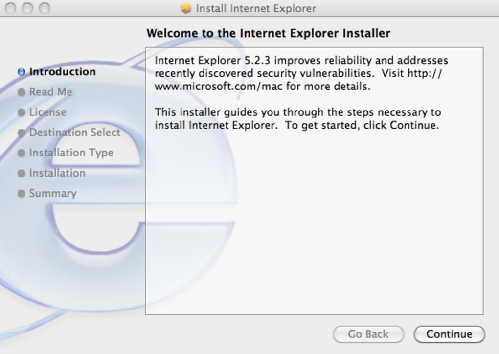 can i download internet explorer on my mac